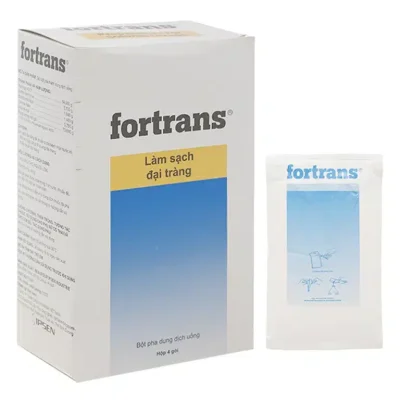 Bột Pha Uống Fortrans – Làm Sạch Đại Tràng Trước Nội Soi, Phẫu Thuật (4 gói.64g)