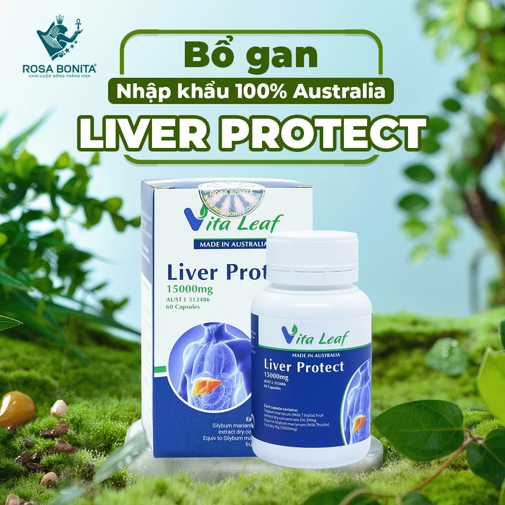 Liver Protect 15000mg – Viên uống giải độc gan an toàn, giảm men gan, tăng cường sức khỏe 2 giải độc gan Liver Protect 15000mg