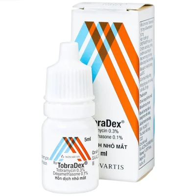 Hỗn Dịch Nhỏ Mắt Tobradex 5ml – Điều Trị Viêm Nhiễm và Sưng Đỏ Ở Mắt