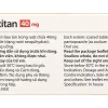 Axitan 40mg Actavis - Điều trị trào ngược dạ dày - thực quản (3 vỉ x 10 viên)