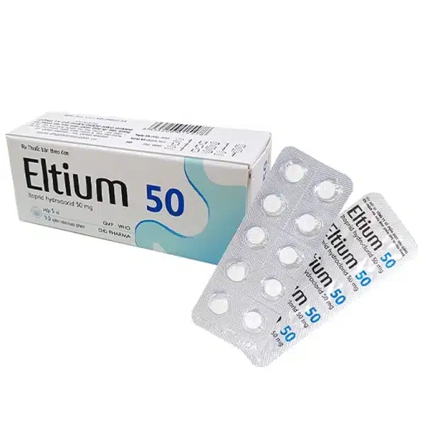 Eltium 50 DHG – Điều trị viêm dạ dày mạn tính hiệu quả (Hộp 5 vỉ x 10 viên)