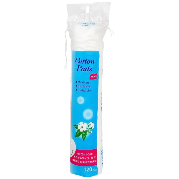 Jomi Cotton Pads - Bông tẩy trang siêu thấm, siêu mịn (120 miếng)