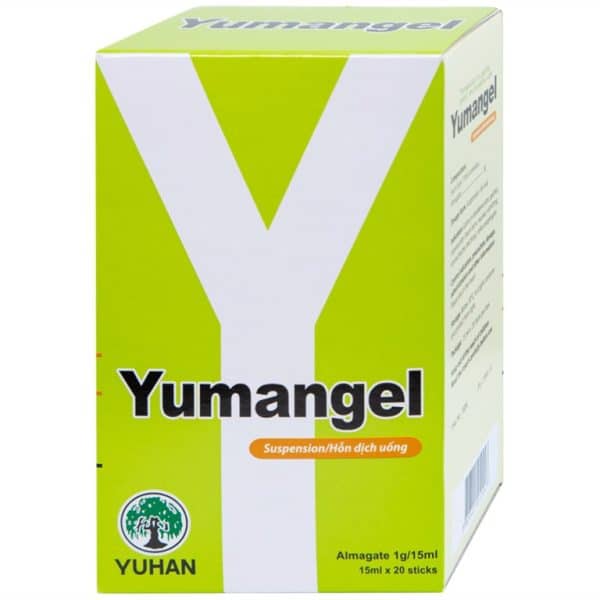 Yumangel Yuhan - Kháng acid và cải thiện loét dạ dày, loét tá tràng (20 gói x 15ml)