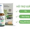 Keo ong xanh Tracybee Propolis Mint & Honey – Xịt họng giúp giảm đau, viêm họng, ho (30ml)