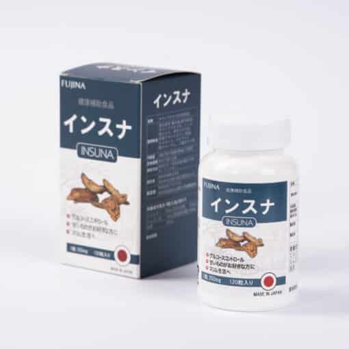 Insuna Fujina Nhật Bản - Viên uống hỗ trợ ổn định đường huyết (Hộp 120 viên)