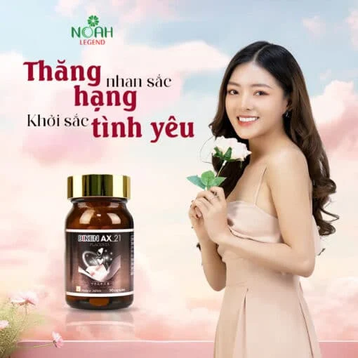 BIKEN AX 21 Nhật Bản - Viên uống bổ sung nội tiết tố nữ (Hộp 90 viên) 5 BIKEN AX 21 Nhật Bản - Viên uống bổ sung nội tiết tố nữ (Hộp 90 viên) - Ảnh 5