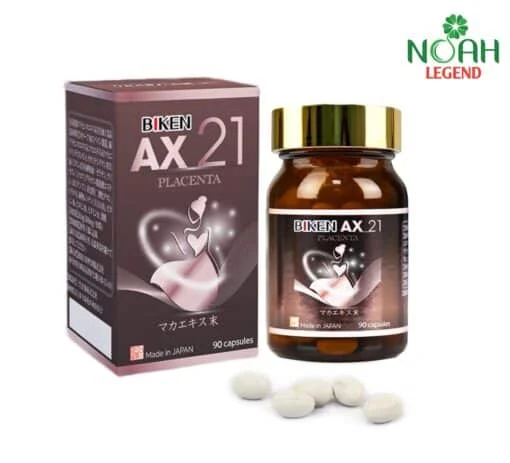 BIKEN AX 21 Nhật Bản - Viên uống bổ sung nội tiết tố nữ (Hộp 90 viên) 1 BIKEN AX 21 Nhật Bản - Viên uống bổ sung nội tiết tố nữ (Hộp 90 viên)